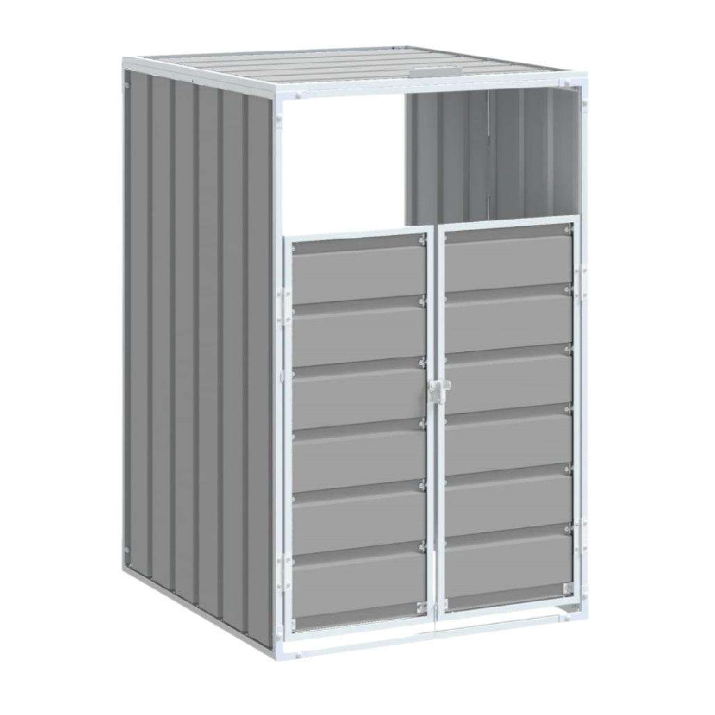 Cabane de jardin en métal pour rangement extérieur - 70 x 50 x 100