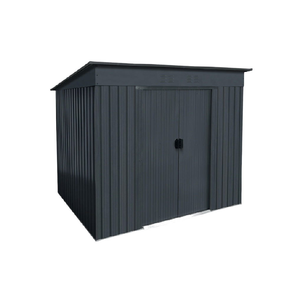 Abri de jardin en métal pour stockage extérieur - 150 x 100 x 120