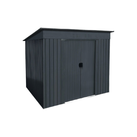 Abri de jardin en métal pour stockage extérieur - 150 x 100 x 120